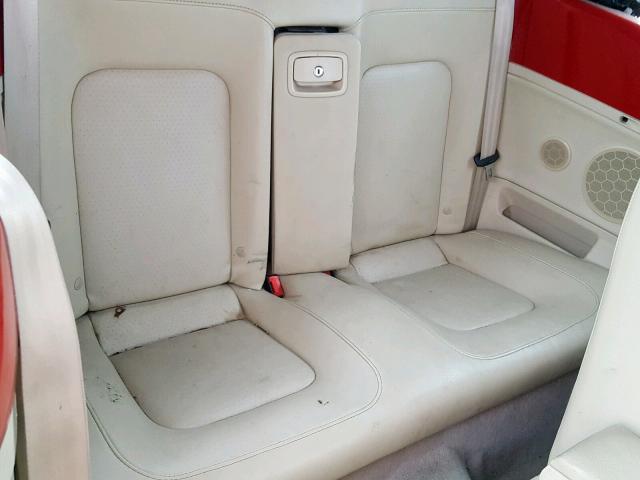 3VWPF31Y76M313391 - 2006 VOLKSWAGEN NEW BEETLE Rot Foto 6