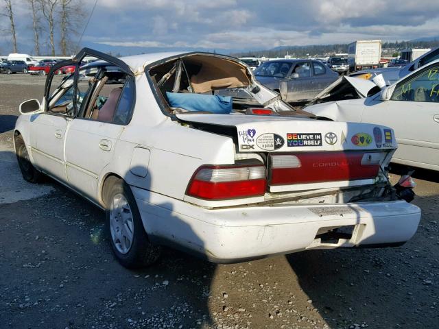 1NXBB02E7VZ586123 - 1997 TOYOTA COROLLA DX WHITE photo 3