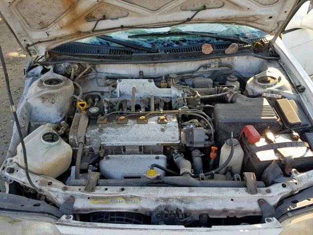 1NXBB02E7VZ586123 - 1997 TOYOTA COROLLA DX WHITE photo 7