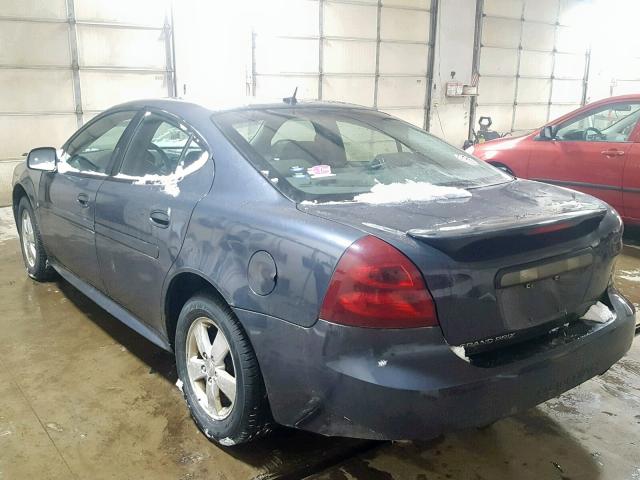 2G2WP552081137022 - 2008 PONTIAC GRAND PRIX BLUE photo 3