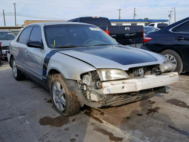 1YVGF22D9Y5156734 - 2000 MAZDA 626 ES SILVER photo 1