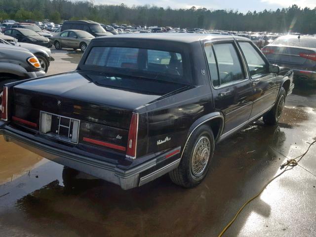 1G6CD6982G4350538 - 1986 CADILLAC DEVILLE BA BROWN photo 4