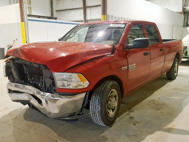 3C6TR4HT3DG605650 - 2013 RAM 2500 ST RED photo 2