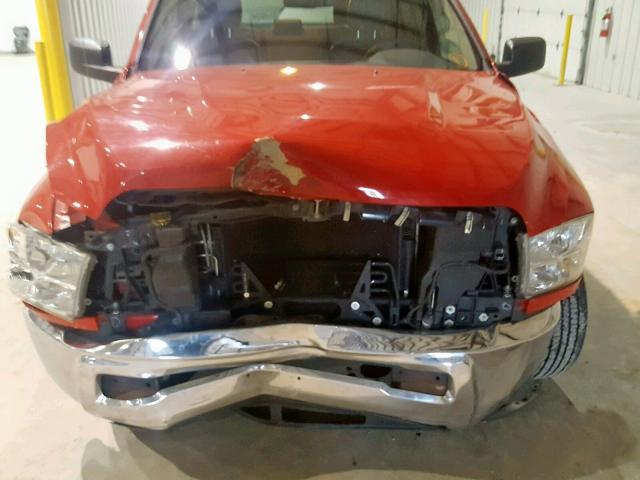 3C6TR4HT3DG605650 - 2013 RAM 2500 ST RED photo 7