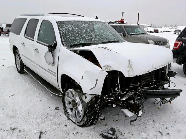 1GKFC06259R254021 - 2009 GMC YUKON XL D WHITE photo 1