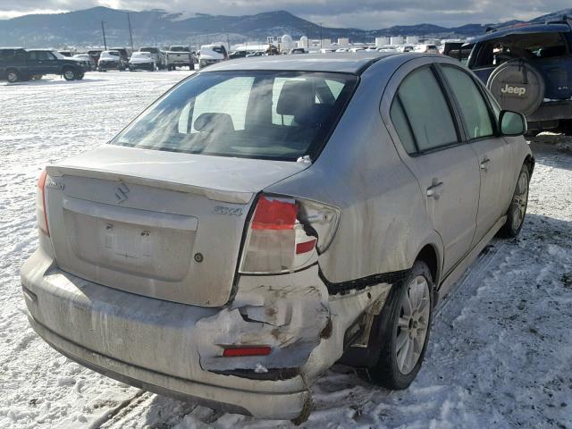 JS2YC415285107258 - 2008 SUZUKI SX4 CONVEN SILVER photo 4