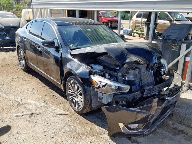 KNALN4D78F5167552 - 2015 KIA CADENZA PR BLACK photo 1