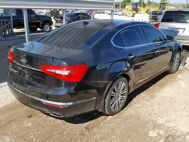 KNALN4D78F5167552 - 2015 KIA CADENZA PR BLACK photo 4