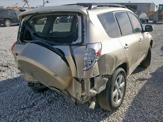 JTMZD34V485082140 - 2008 TOYOTA RAV4 LIMIT TAN photo 4