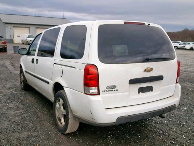 1GBDV13177D177780 - 2007 CHEVROLET UPLANDER I WHITE photo 3