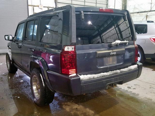1J8HH48N67C512690 - 2007 JEEP COMMANDER შავი ფოტო 3