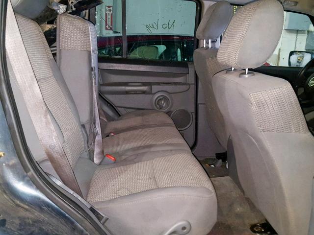 1J8HH48N67C512690 - 2007 JEEP COMMANDER შავი ფოტო 6