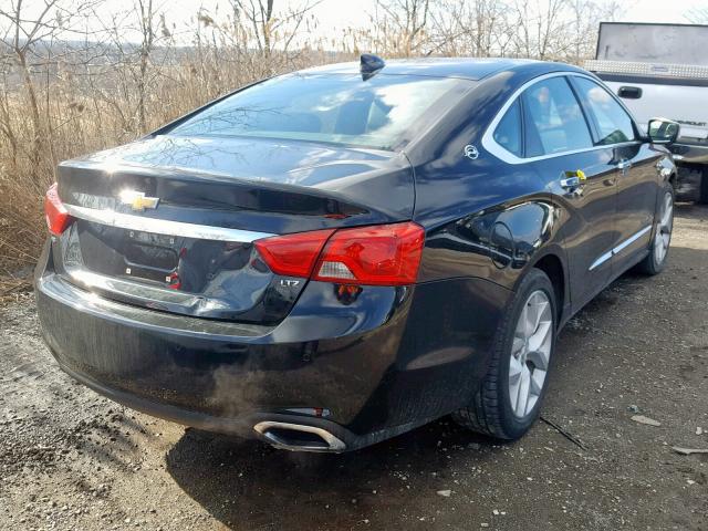 2G1165S3XF9105269 - 2015 CHEVROLET IMPALA LTZ BLACK photo 4