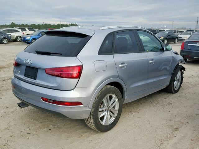 WA1BCCFS4JR010144 - 2018 AUDI Q3 PREMIUM SILVER photo 4