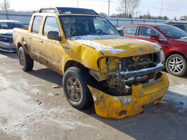 1N6MD27Y14C416492 - 2004 NISSAN FRONTIER C YELLOW photo 1