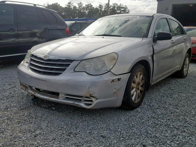 1C3CC4FB6AN226122 - 2010 CHRYSLER SEBRING TO SILVER photo 2