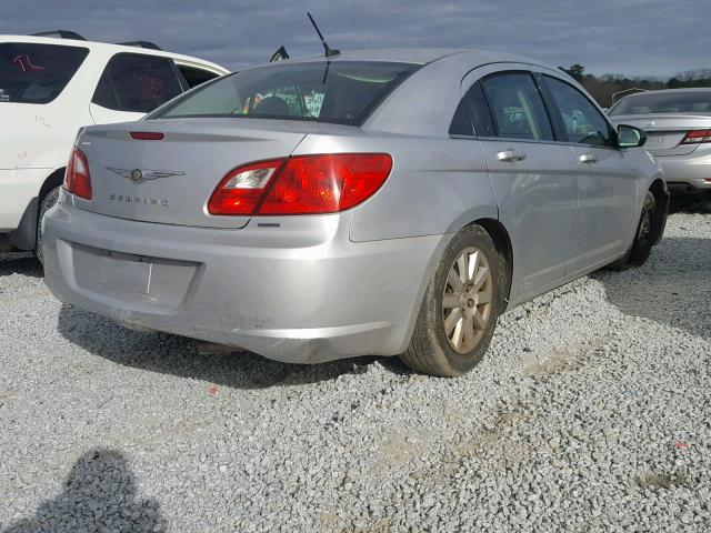 1C3CC4FB6AN226122 - 2010 CHRYSLER SEBRING TO SILVER photo 4