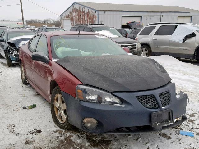 2G2WP522951273486 - 2005 PONTIAC GRAND PRIX MAROON photo 1