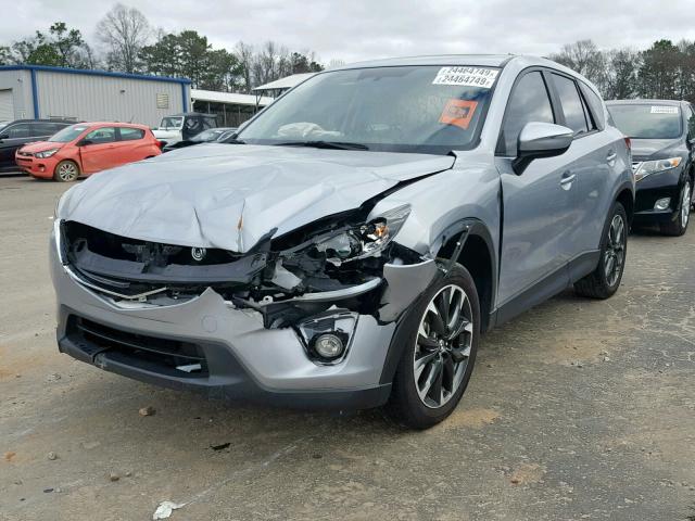 JM3KE2DY9G0803302 - 2016 MAZDA CX-5 GT SILVER photo 2