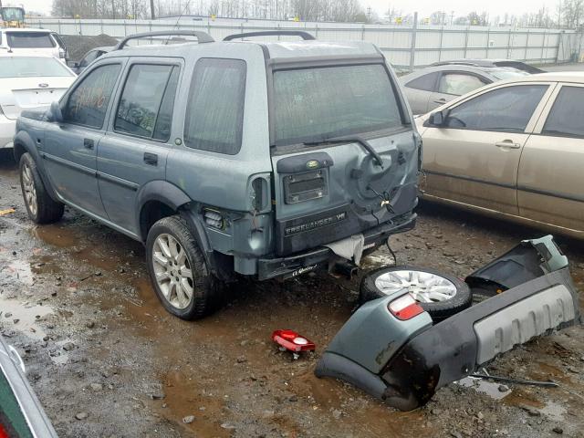 SALNE22294A402741 - 2004 LAND ROVER FREELANDER SILVER photo 3