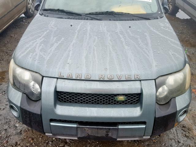 SALNE22294A402741 - 2004 LAND ROVER FREELANDER SILVER photo 7