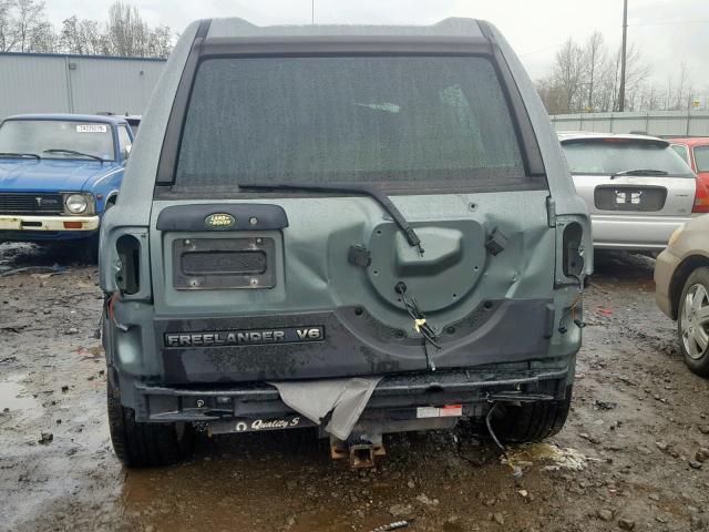 SALNE22294A402741 - 2004 LAND ROVER FREELANDER SILVER photo 9