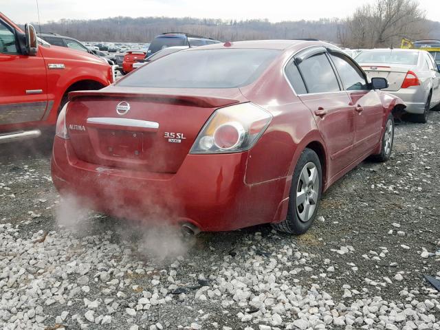 1N4BL21E87C235752 - 2007 NISSAN ALTIMA 3.5 RED photo 4