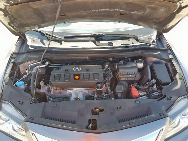 19VDE1F38FE000542 - 2015 ACURA ILX 20 GRAY photo 7