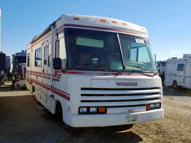 1GBJP37N3M3317296 - 1992 CHEVROLET WINNEBAGO WHITE photo 1