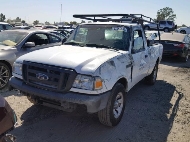 1FTKR1AD7APA58606 - 2010 FORD RANGER WHITE photo 2