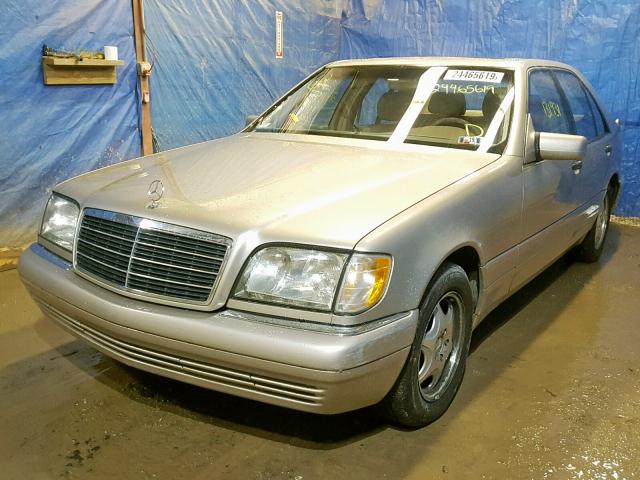 WDBGA32G4XA427367 - 1999 MERCEDES-BENZ S 320W BEIGE photo 2