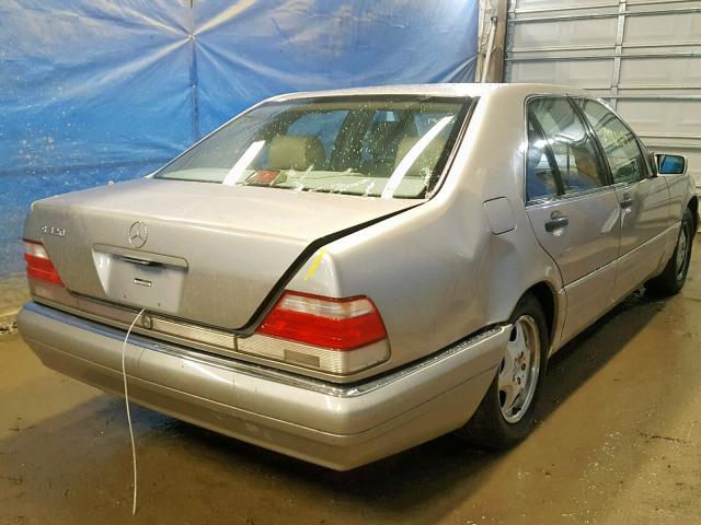 WDBGA32G4XA427367 - 1999 MERCEDES-BENZ S 320W BEIGE photo 4