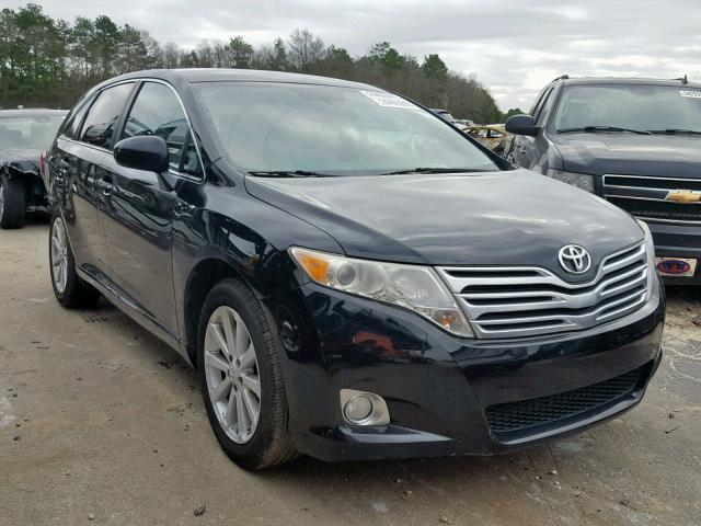 4T3ZA3BB1AU021666 - 2010 TOYOTA VENZA BASE BLACK photo 1