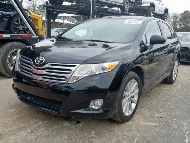 4T3ZA3BB1AU021666 - 2010 TOYOTA VENZA BASE BLACK photo 2