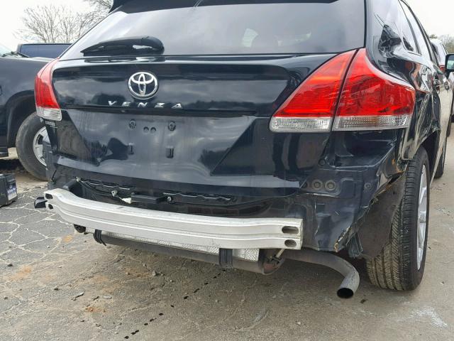 4T3ZA3BB1AU021666 - 2010 TOYOTA VENZA BASE BLACK photo 9