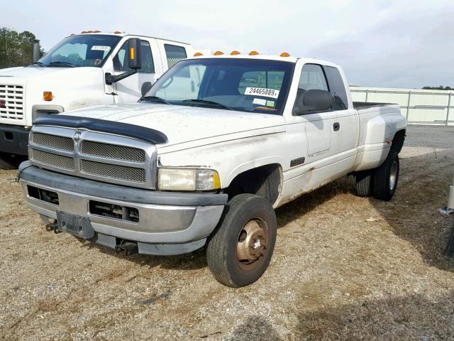 1B7MF3362XJ586495 - 1999 DODGE RAM 3500 WHITE photo 2