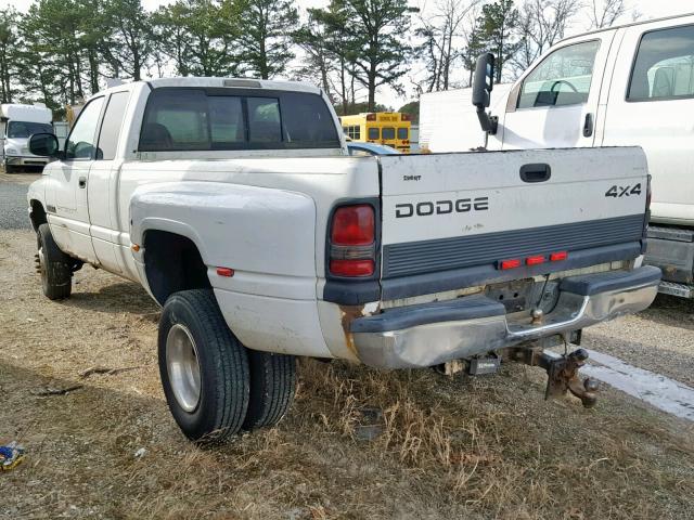 1B7MF3362XJ586495 - 1999 DODGE RAM 3500 WHITE photo 3