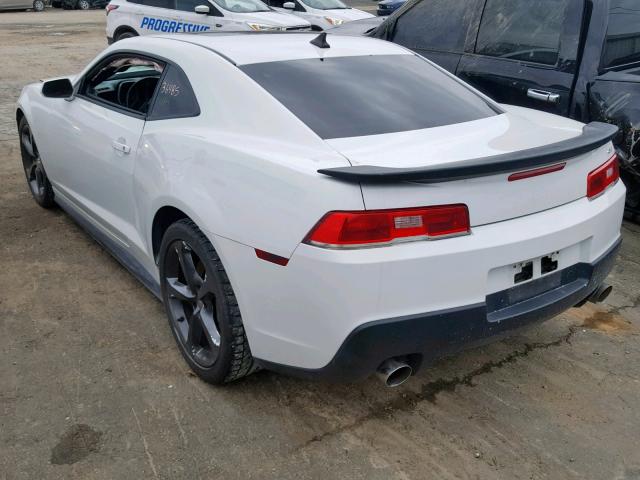 2G1FS1EWXE9226611 - 2014 CHEVROLET CAMARO SS WHITE photo 3