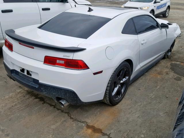 2G1FS1EWXE9226611 - 2014 CHEVROLET CAMARO SS WHITE photo 4