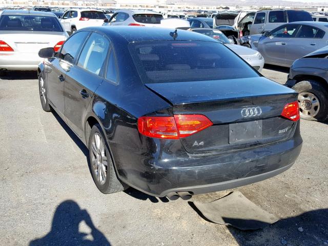 WAUAFAFL6AN065382 - 2010 AUDI A4 PREMIUM BLACK photo 3