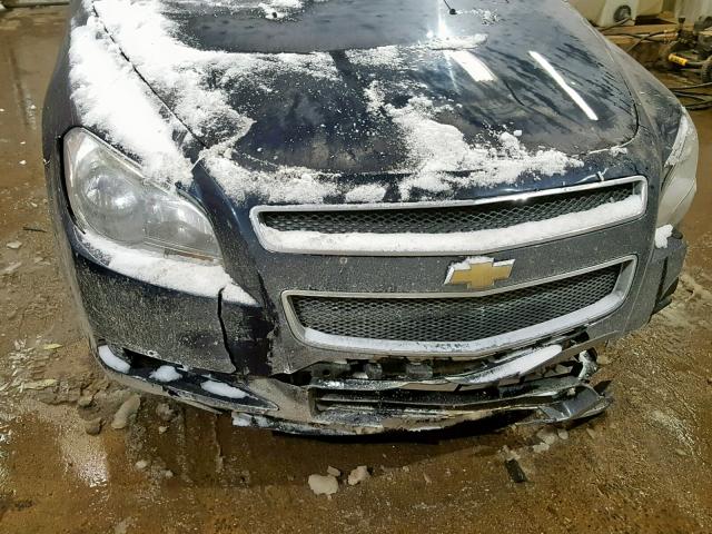 1G1ZA5E11BF226124 - 2011 CHEVROLET MALIBU LS BLUE photo 10