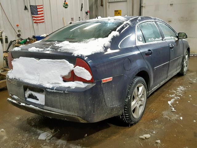 1G1ZA5E11BF226124 - 2011 CHEVROLET MALIBU LS BLUE photo 4