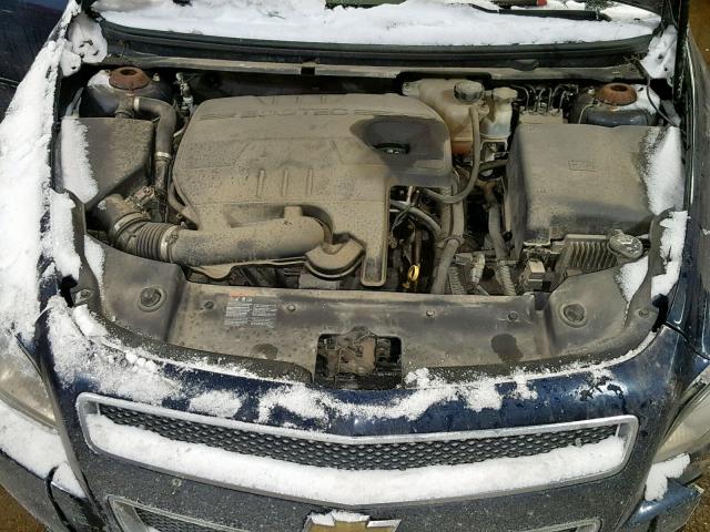 1G1ZA5E11BF226124 - 2011 CHEVROLET MALIBU LS BLUE photo 7