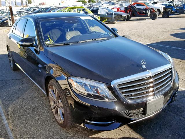 WDDUG6DB0HA293387 - 2017 MERCEDES-BENZ S 550E BLACK photo 1