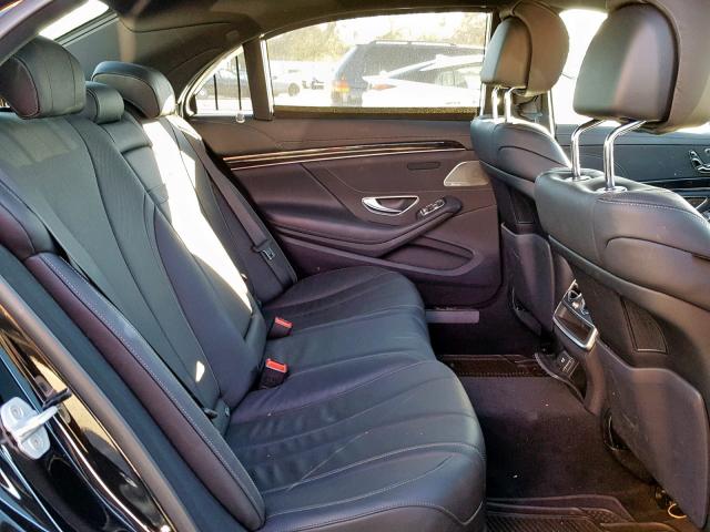 WDDUG6DB0HA293387 - 2017 MERCEDES-BENZ S 550E BLACK photo 6