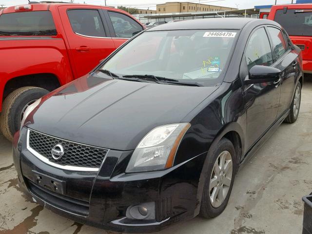 3N1AB6AP3CL759958 - 2012 NISSAN SENTRA 2.0 BLACK photo 2