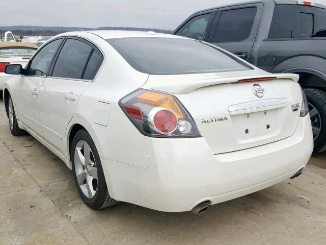 1N4BL21E38N424153 - 2008 NISSAN ALTIMA 3.5 WHITE photo 3