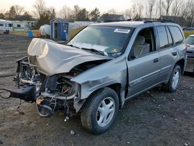 1GKDT13SX52354703 - 2005 GMC ENVOY TAN photo 2