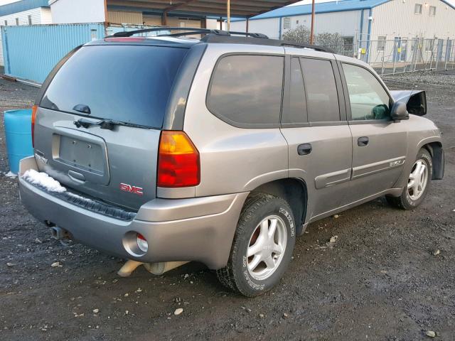 1GKDT13SX52354703 - 2005 GMC ENVOY TAN photo 4