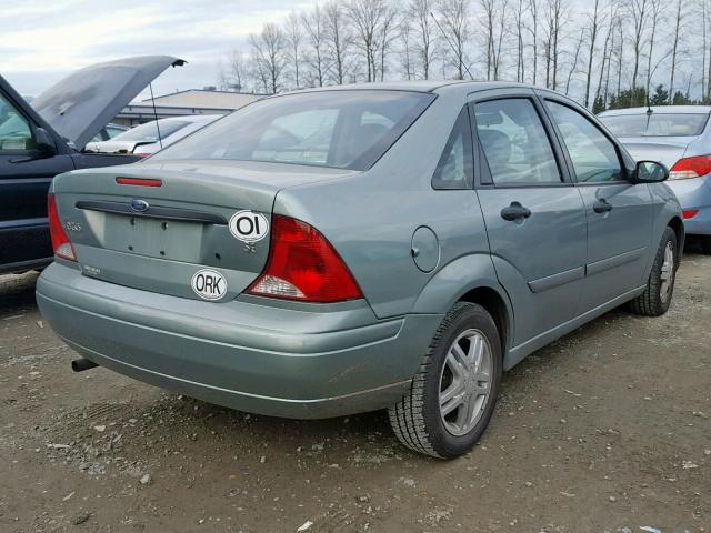 1FAFP343X4W181032 - 2004 FORD FOCUS SE C GREEN photo 4